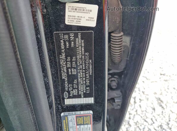 5NPLM4AG9NH060518 2022 HYUNDAI ELANTRA Black Widok komory silnika