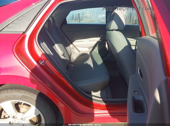 5NPLM4AGXMH000262 2021 HYUNDAI ELANTRA Red VIN კოდის სტიკერის ხედი