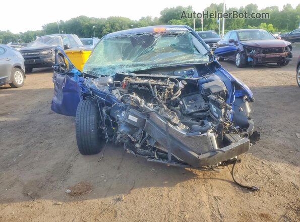 5NPLM4AGXMH017580 2021 HYUNDAI ELANTRA Blue წინა ხედი
