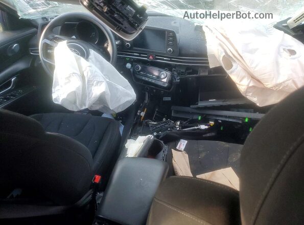 5NPLM4AGXMH017580 2021 HYUNDAI ELANTRA Blue წინა პანელის ხედი