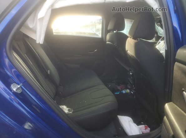5NPLM4AGXMH017580 2021 HYUNDAI ELANTRA Blue უკანა სავარძლების ხედი