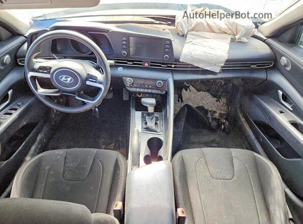 5NPLM4AGXMH032001 2021 HYUNDAI ELANTRA Burn Առջևի վահանակի տեսք