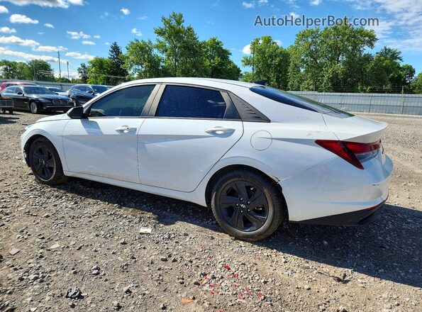 5NPLM4AGXMH032001 2021 HYUNDAI ELANTRA Burn Հետևի ձախ