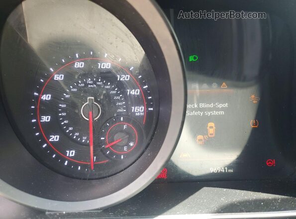 5NPLM4AGXMH039319 2021 HYUNDAI ELANTRA Silver Vista del cuadro de instrumentos