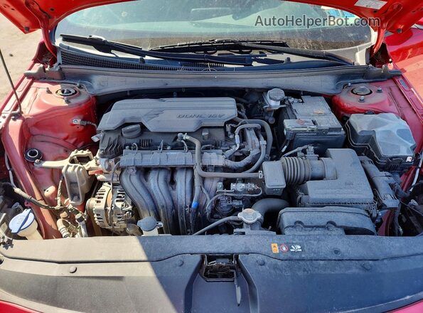 5NPLM4AGXPH109907 2023 HYUNDAI ELANTRA Red უკანა სალონის ხედი