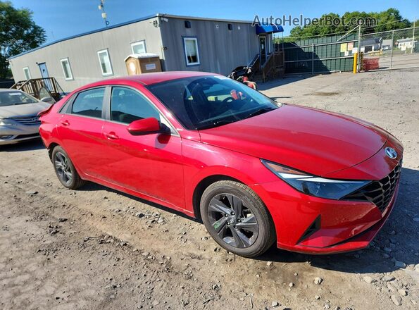 5NPLM4AGXPH109907 2023 HYUNDAI ELANTRA Red წინა მარჯვენა