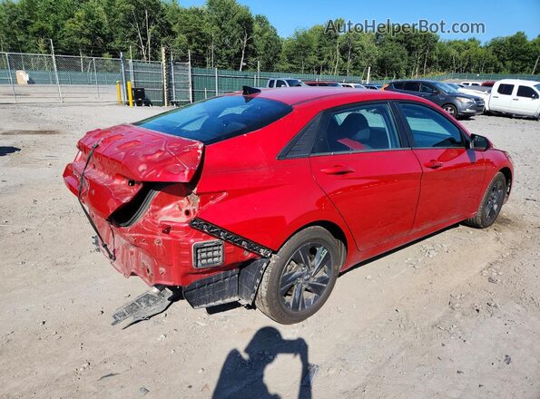 5NPLM4AGXPH109907 2023 HYUNDAI ELANTRA Red უკანა მარჯვენა