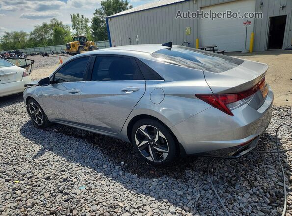 5NPLN4AG0NH073364 2022 HYUNDAI ELANTRA Silver Задня ліва чверть