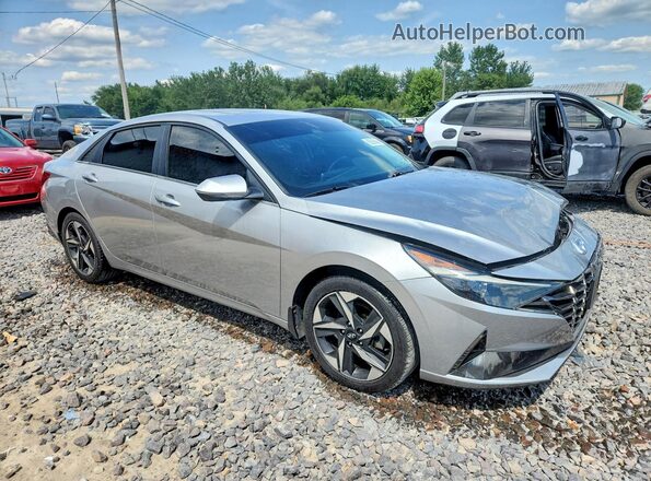 5NPLN4AG0NH073364 2022 HYUNDAI ELANTRA Silver Передня права чверть