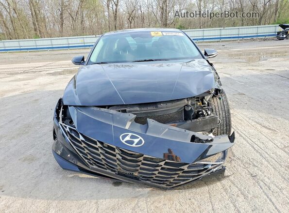 5NPLN4AG2MH025511 2021 HYUNDAI ELANTRA Black Вид спереду