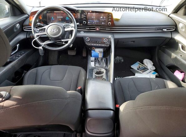 5NPLN4AG2MH025511 2021 HYUNDAI ELANTRA Black Вид панелі приладів