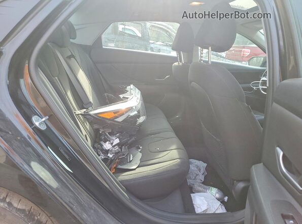 5NPLN4AG2MH025511 2021 HYUNDAI ELANTRA Black Вид задніх сидінь