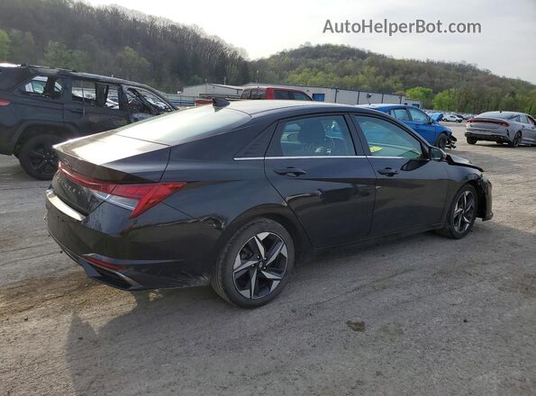 5NPLN4AG2MH025511 2021 HYUNDAI ELANTRA Black Задня права чверть