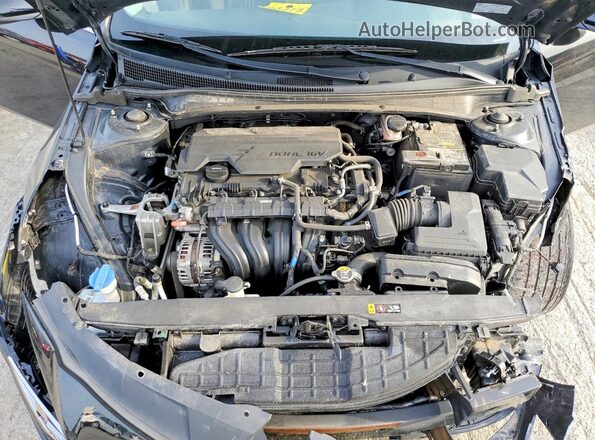 5NPLN4AG2MH025511 2021 HYUNDAI ELANTRA Black Вид задньої частини салону