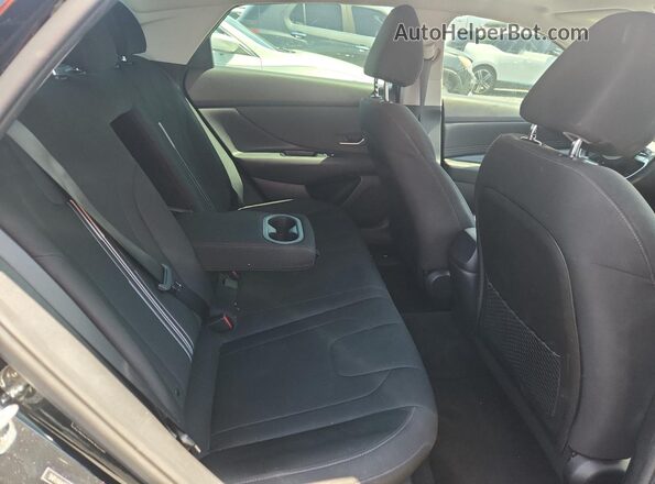 5NPLN4AG2MH041160 2021 HYUNDAI ELANTRA Black Вид задніх сидінь