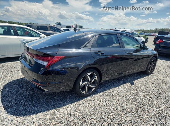 5NPLN4AG2MH041160 2021 HYUNDAI ELANTRA Black Задня права чверть