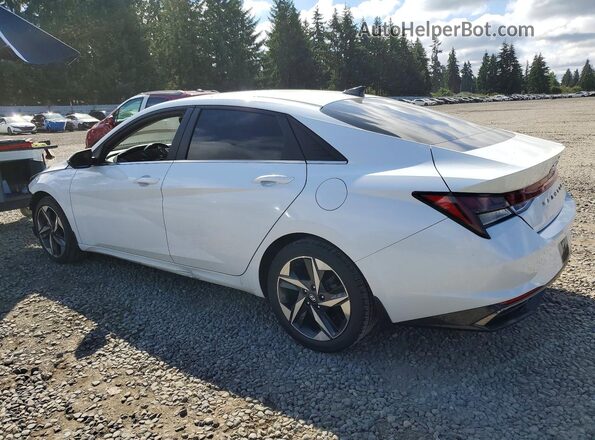 5NPLN4AG7NH076066 2022 HYUNDAI ELANTRA White Rear left