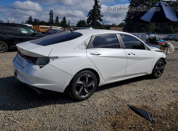 5NPLN4AG7NH076066 2022 HYUNDAI ELANTRA White Rear right