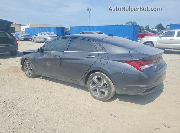 5NPLN4AG7NH077248 2022 HYUNDAI ELANTRA Угольный Задняя левая четверть