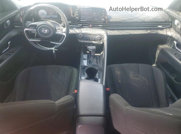 5NPLN4AG7NH077248 2022 HYUNDAI ELANTRA Угольный Вид панели приборов