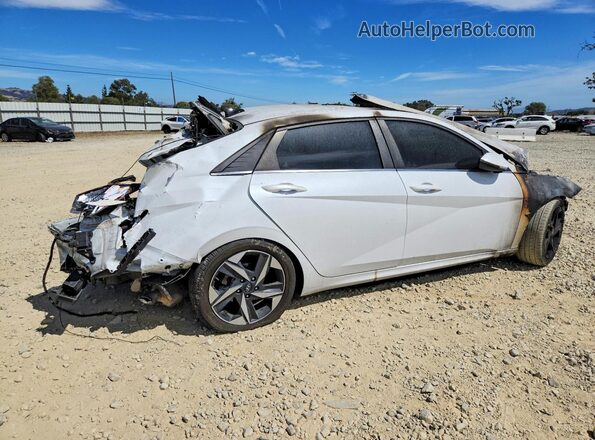 5NPLN4AGXMH036448 2021 HYUNDAI ELANTRA White Rear right