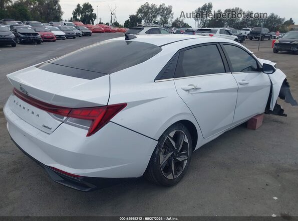 5NPLP4AG0MH042222 2021 HYUNDAI ELANTRA White Rear right