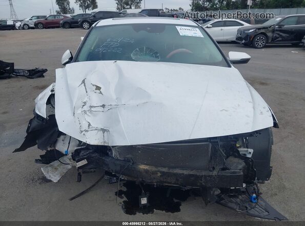 5NPLP4AG0MH042222 2021 HYUNDAI ELANTRA White Instrument cluster view