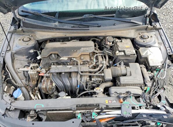 5NPLP4AG0NH057000 2022 HYUNDAI ELANTRA Gray Սալոնի հետևի տեսք