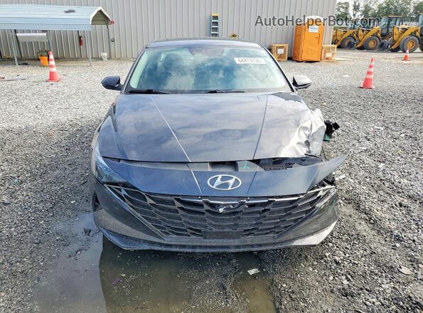 5NPLP4AG0NH057000 2022 HYUNDAI ELANTRA Gray Դիմացի տեսք