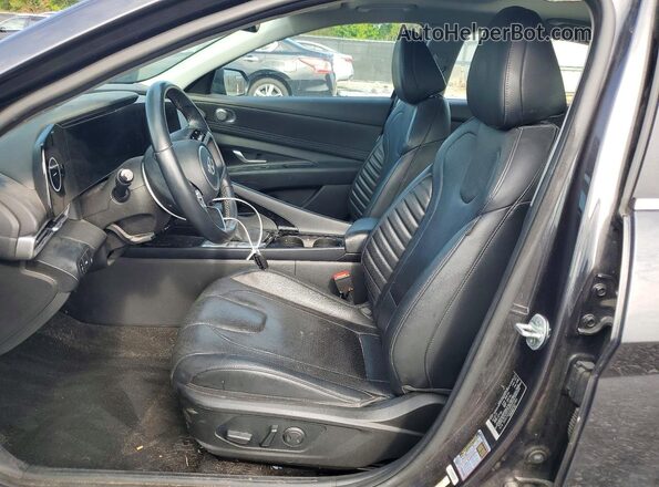 5NPLP4AG0NH057000 2022 HYUNDAI ELANTRA Gray Սալոնի դիմացի տեսք