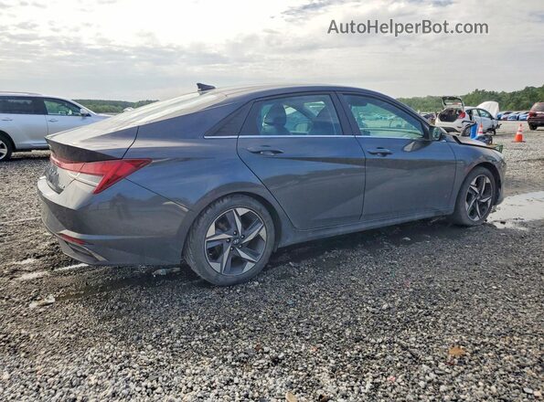 5NPLP4AG0NH057000 2022 HYUNDAI ELANTRA Gray Հետևի աջ