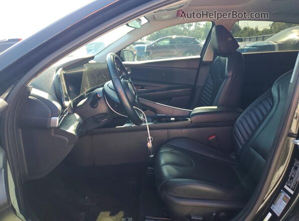 5NPLP4AG0PH088069 2023 HYUNDAI ELANTRA Black Front interior view