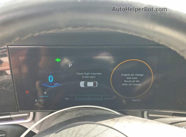 5NPLP4AG0PH089206 2023 HYUNDAI ELANTRA Серый Вид щитка приборов
