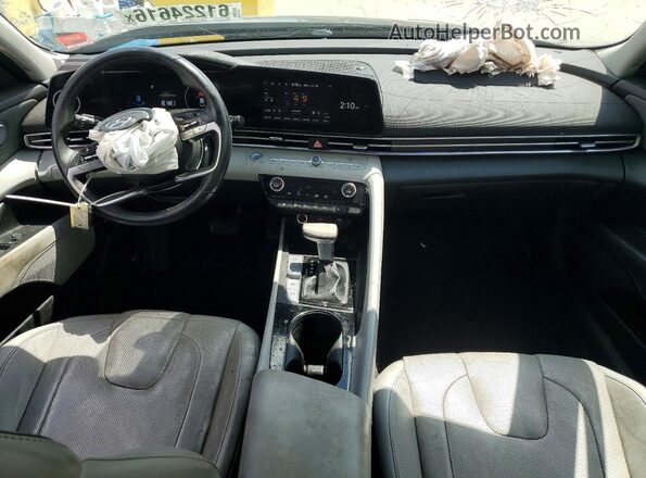 5NPLP4AG0PH089206 2023 HYUNDAI ELANTRA Серый Вид панели приборов