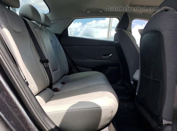 5NPLP4AG0PH089206 2023 HYUNDAI ELANTRA Серый Вид задних сидений