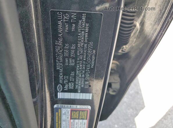 5NPLP4AG0PH089206 2023 HYUNDAI ELANTRA Серый Вид подкапотного пространства