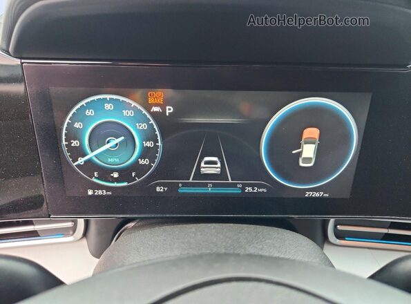5NPLP4AG1MH025462 2021 HYUNDAI ELANTRA Blue Widok zestawu wskaźników