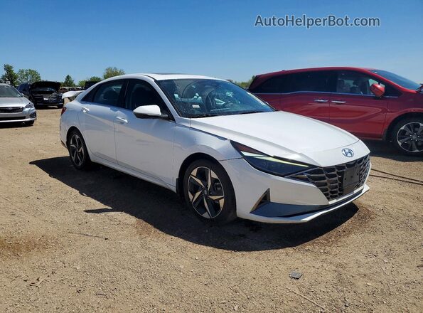 5NPLP4AG2PH113764 2023 HYUNDAI ELANTRA White Առջևի աջ