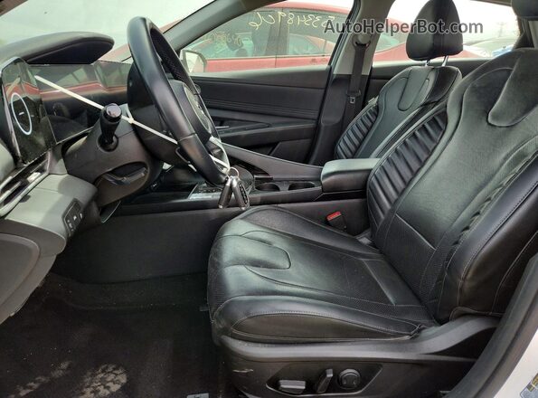 5NPLP4AG2PH113764 2023 HYUNDAI ELANTRA White Սալոնի դիմացի տեսք