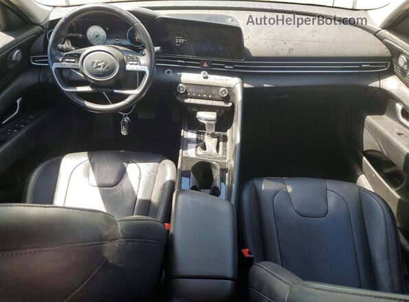 5NPLP4AG2PH113764 2023 HYUNDAI ELANTRA White Առջևի վահանակի տեսք