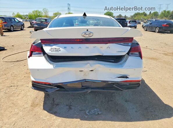 5NPLP4AG2PH113764 2023 HYUNDAI ELANTRA White Հետևի տեսք