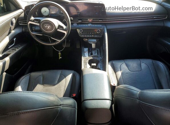 5NPLP4AG5PH109420 2023 HYUNDAI ELANTRA Черный Вид панели приборов