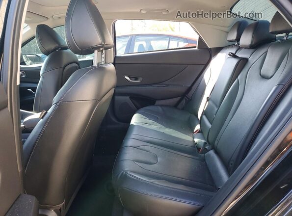 5NPLP4AG5PH109420 2023 HYUNDAI ELANTRA Черный Вид задних сидений