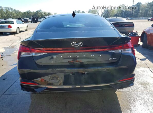 5NPLP4AG5PH109420 2023 HYUNDAI ELANTRA Черный Вид сзади
