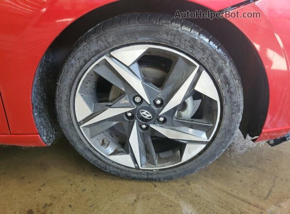 5NPLP4AG6NH076148 2022 HYUNDAI ELANTRA Red 