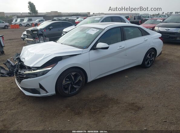 5NPLP4AG6PH090067 2023 HYUNDAI ELANTRA White Передня ліва чверть
