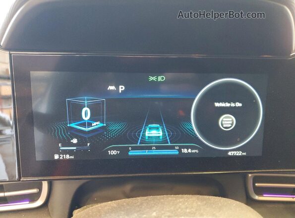 5NPLP4AG8MH026446 2021 HYUNDAI ELANTRA White ხელსაწყოთა პანელის ხედი