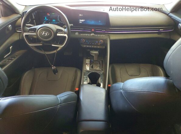 5NPLP4AG8MH026446 2021 HYUNDAI ELANTRA White წინა პანელის ხედი