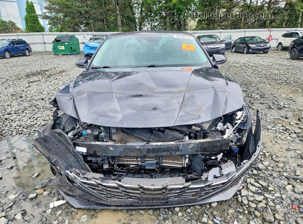 5NPLP4AG8MH028066 2021 HYUNDAI ELANTRA Gray Вид спереду