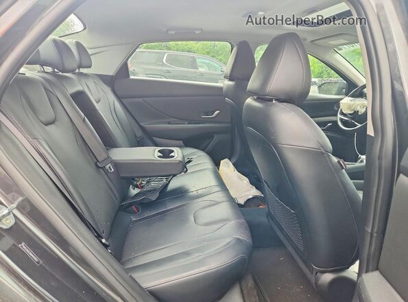 5NPLP4AG8MH028066 2021 HYUNDAI ELANTRA Gray Вид задніх сидінь